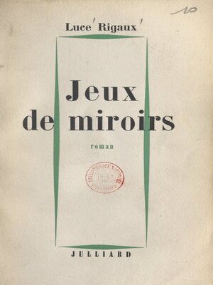 cover image of Jeux de miroirs